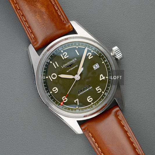 Longines Spirit Automatic Green Dial 40mm