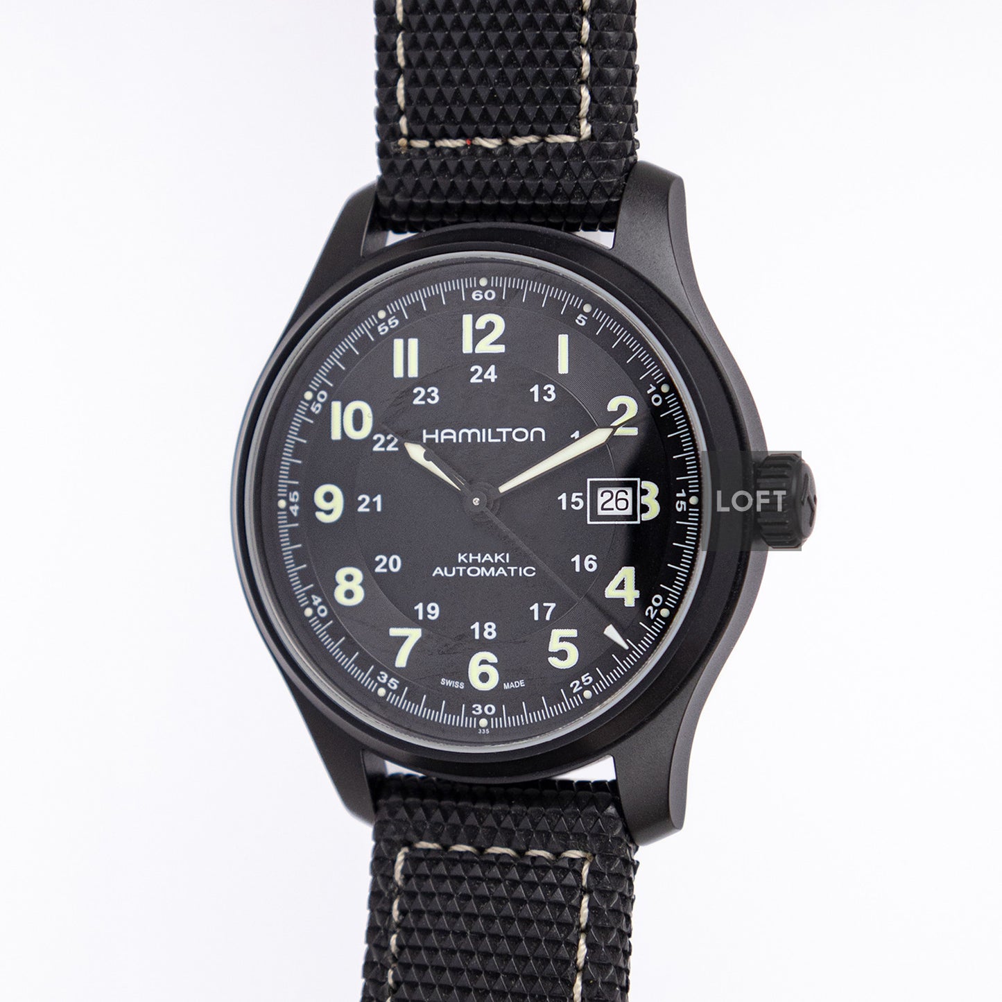 Hamilton Khaki Field Titanium Automatic Black 42mm