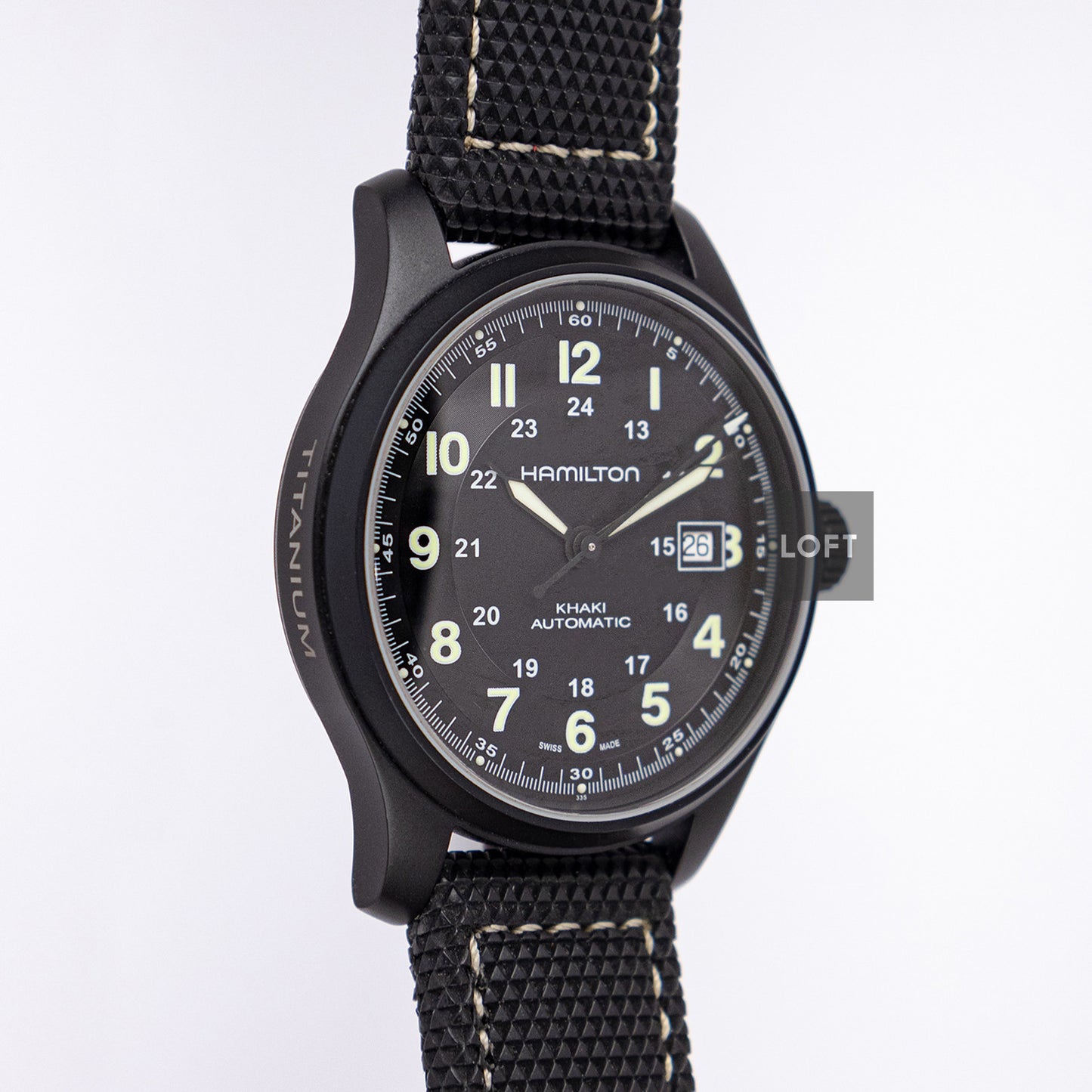 Hamilton Khaki Field Titanium Automatic Black 42mm