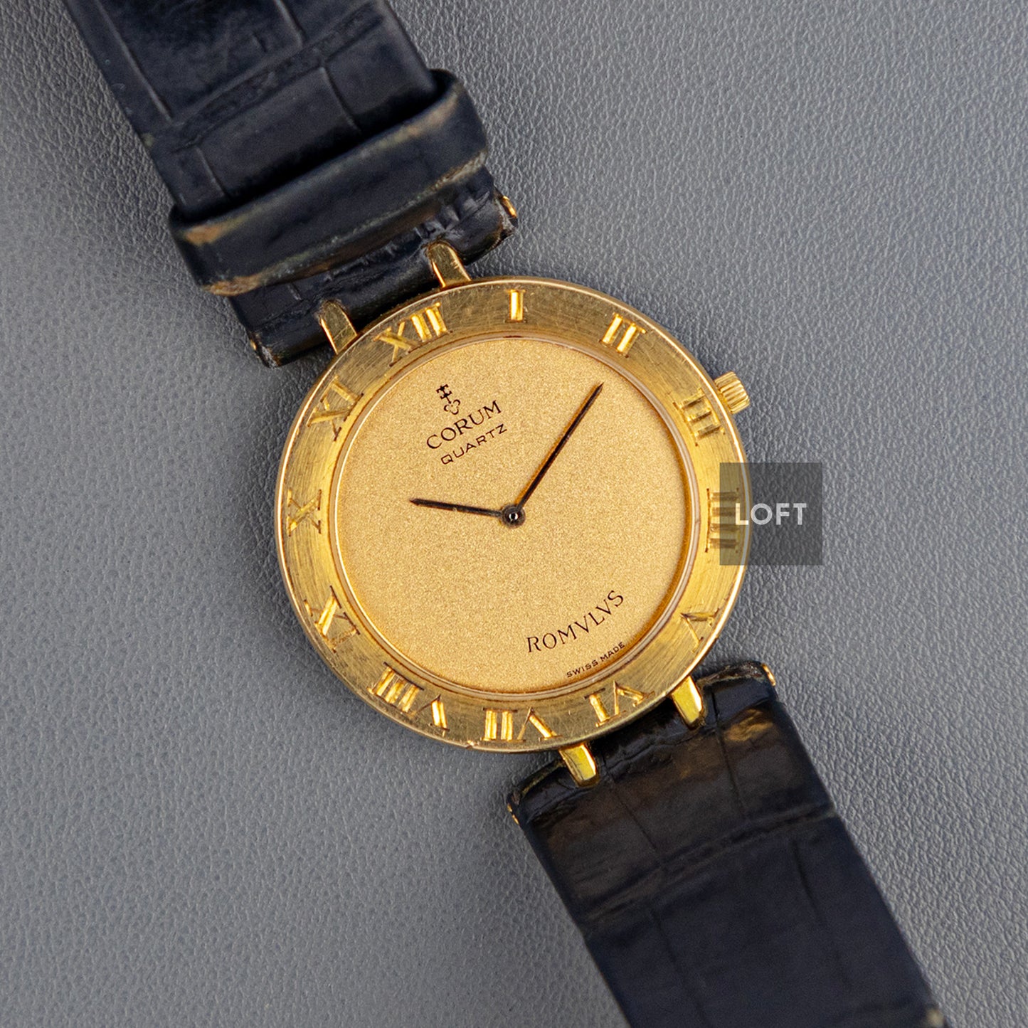 Corum Romvlvs 50.102.56 Quartz Yellow Gold 32.5mm