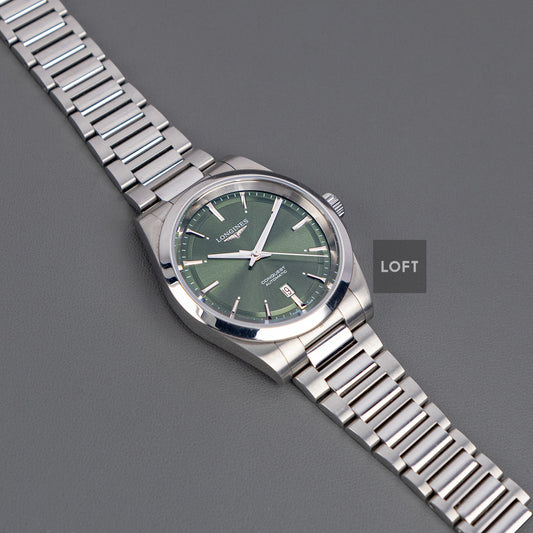 Longines Conquest Automatic Green Dial 41mm