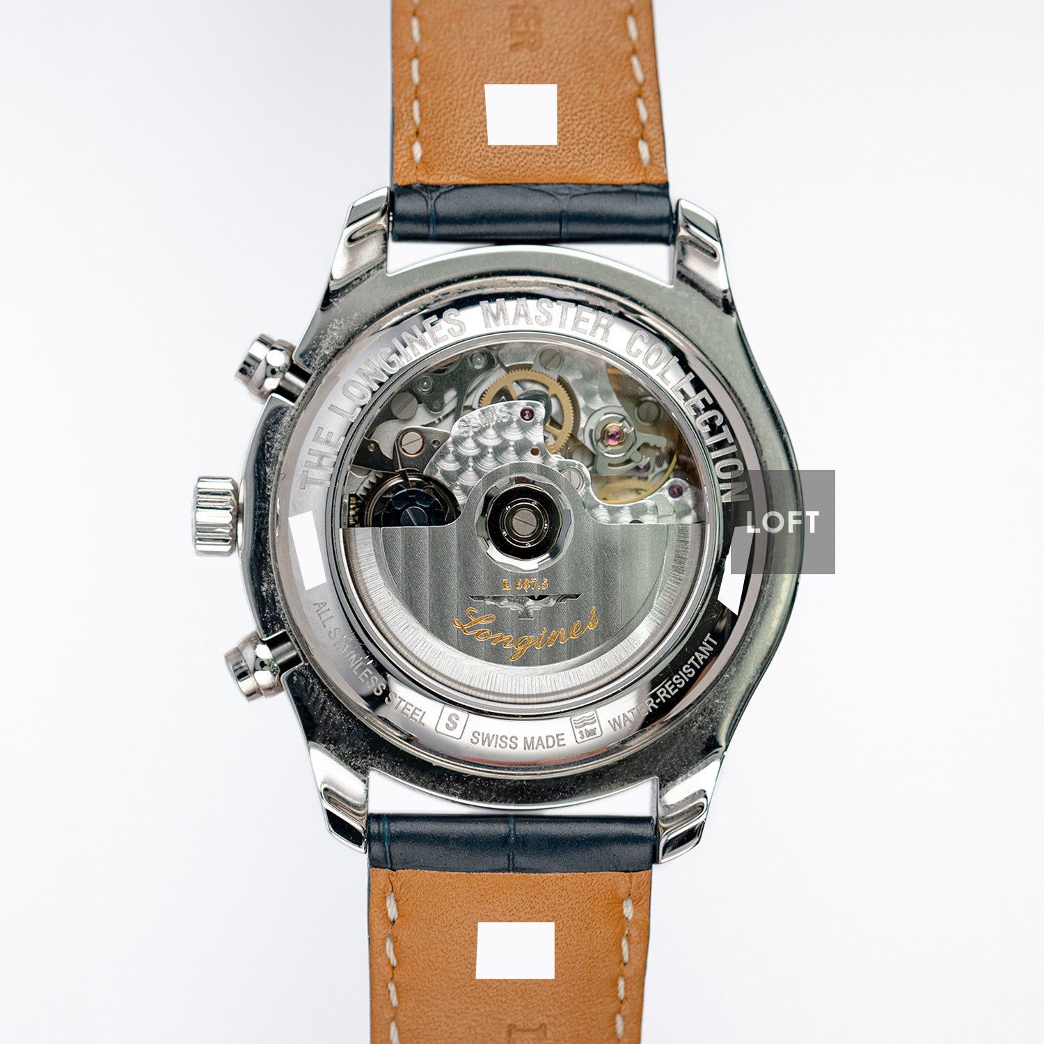 Longines Master Collection Chrono Moonphase Blue 42mm