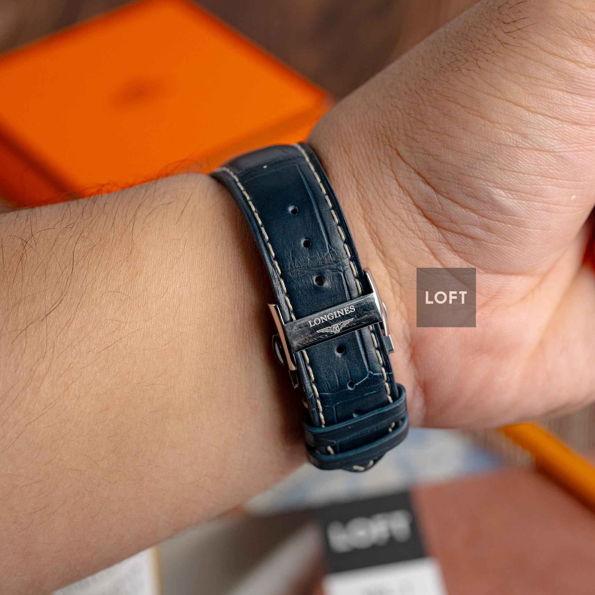 Longines Master Collection Chrono Moonphase Blue 42mm