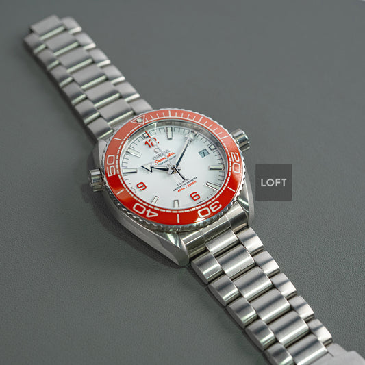 Omega Seamaster Planet Ocean 600M White Dial 43.5mm