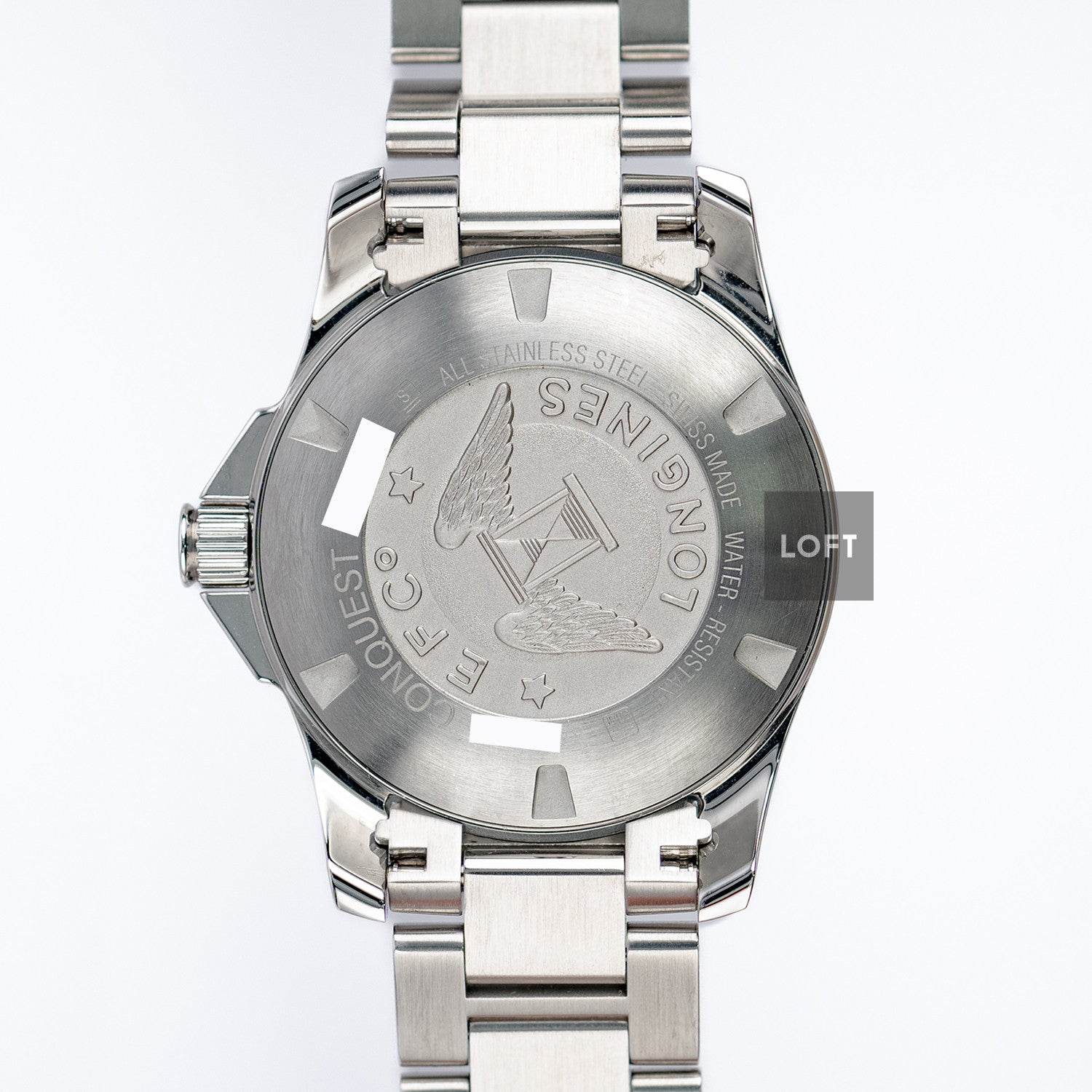 Longines Conquest Quartz Blue Sunburst Dial 41mm