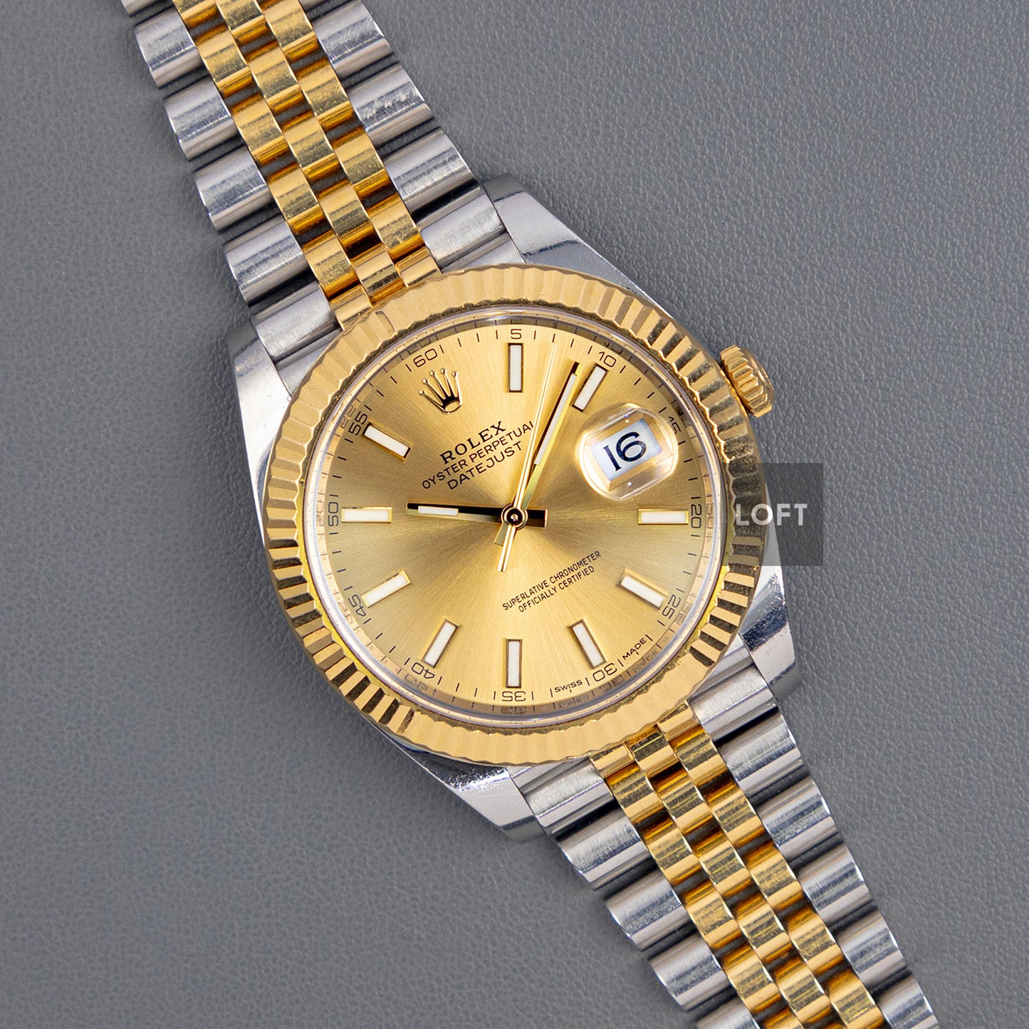 Rolex Datejust 41 Ref. 126333 Two-Tone Jubilee 41mm