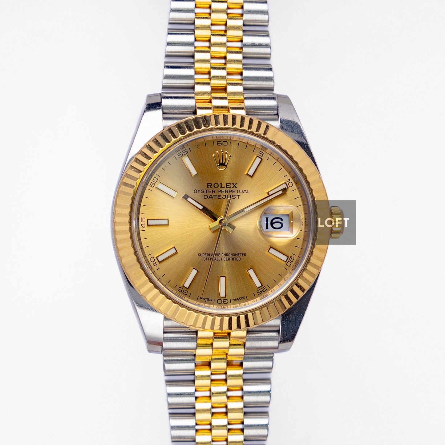 Rolex Datejust 41 Ref. 126333 Two-Tone Jubilee 41mm