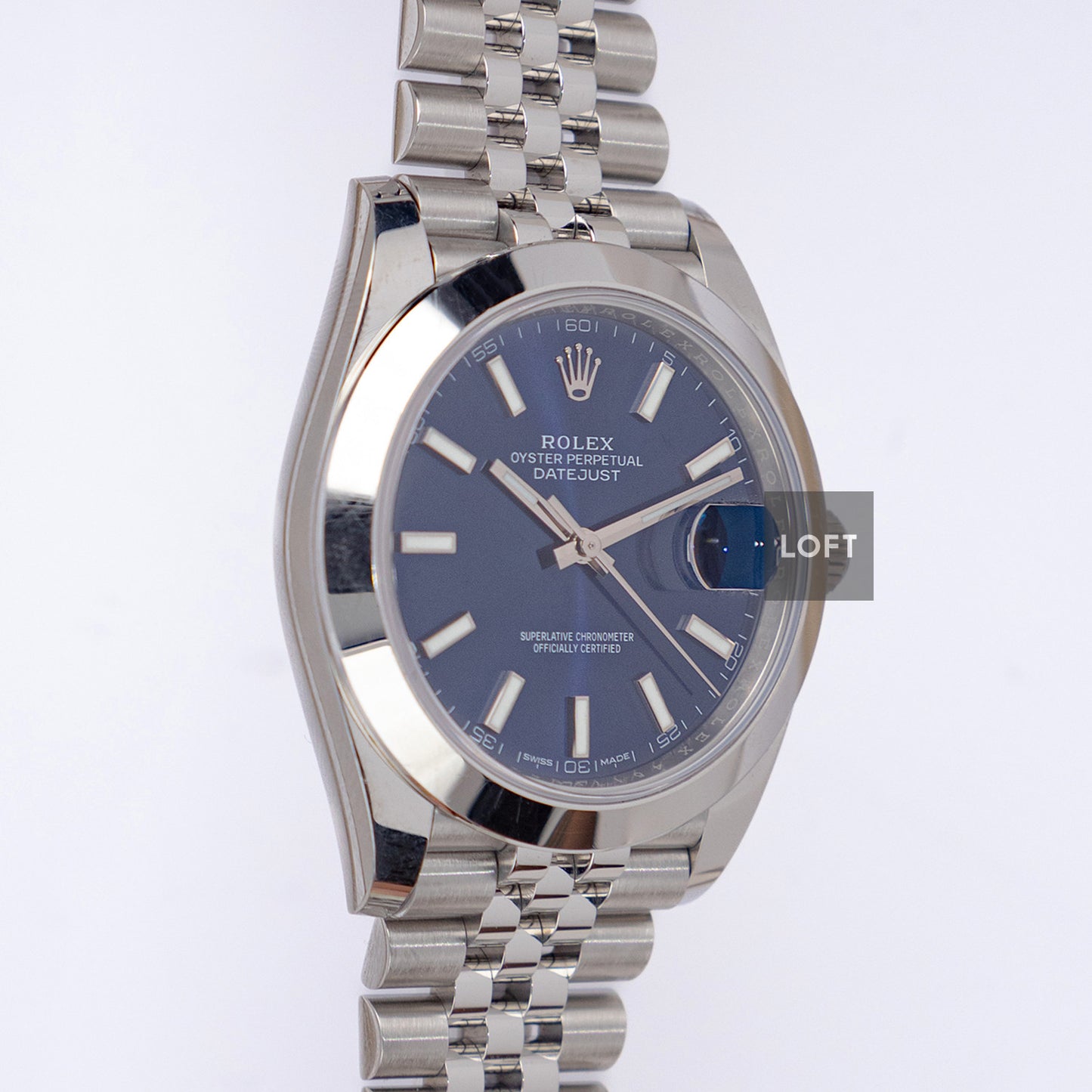 Rolex Datejust 41 Ref. 126300 Blue Dial Jubilee 41mm