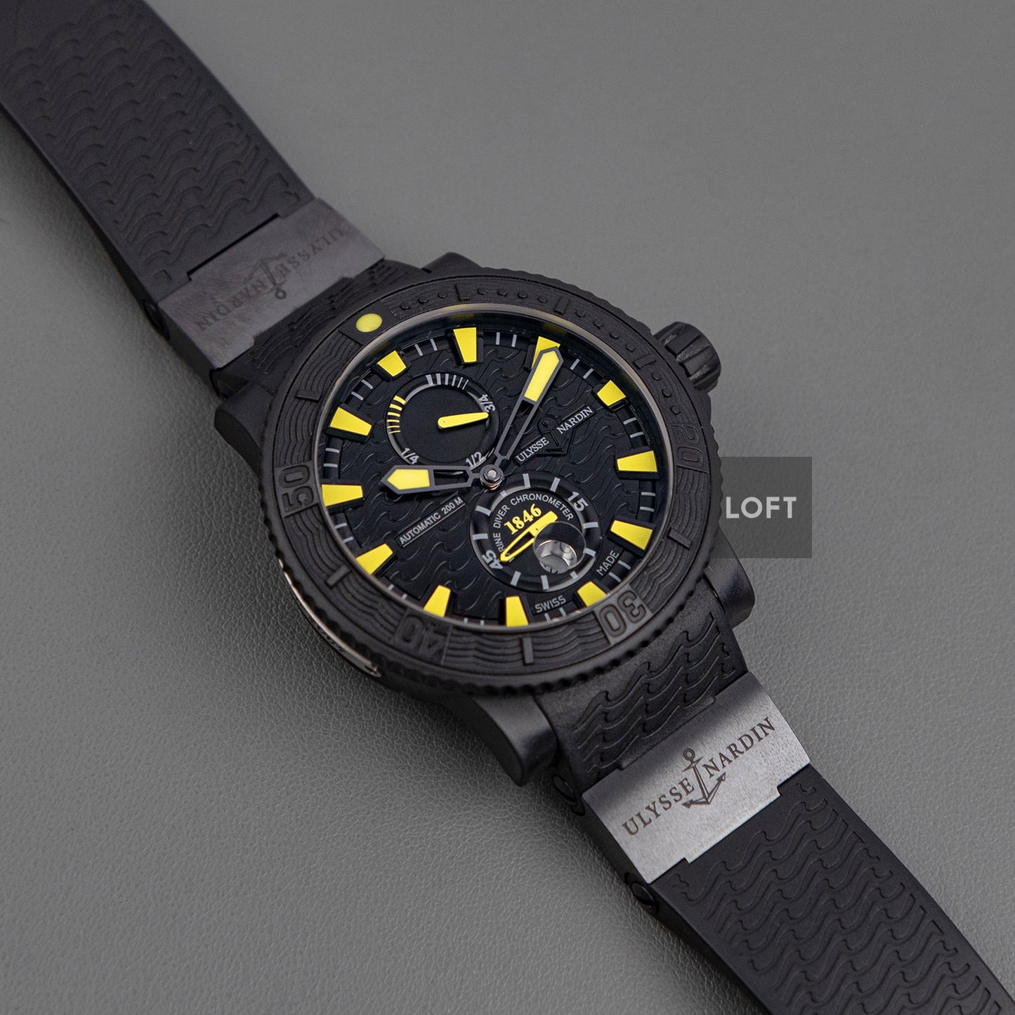 Ulysse Nardin Marine Diver Black Sea Automatic 46mm