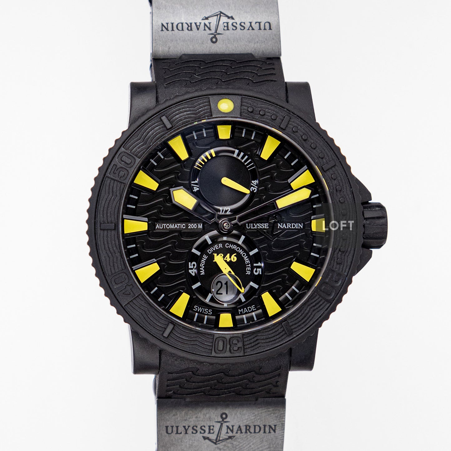 Ulysse Nardin Marine Diver Black Sea Automatic 46mm