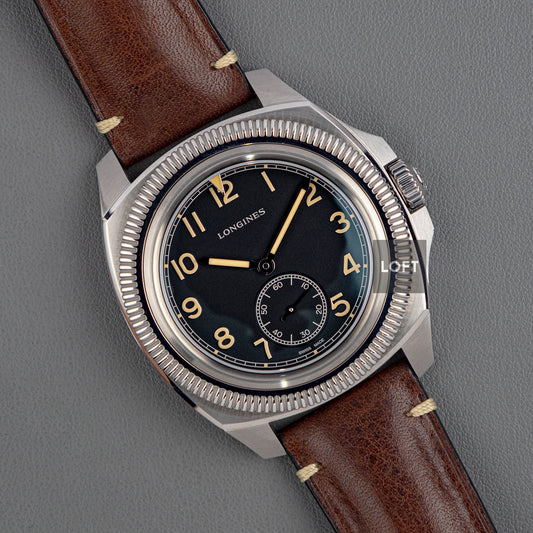 Longines Pilot Majetek Automatic Black Matte Dial 43mm