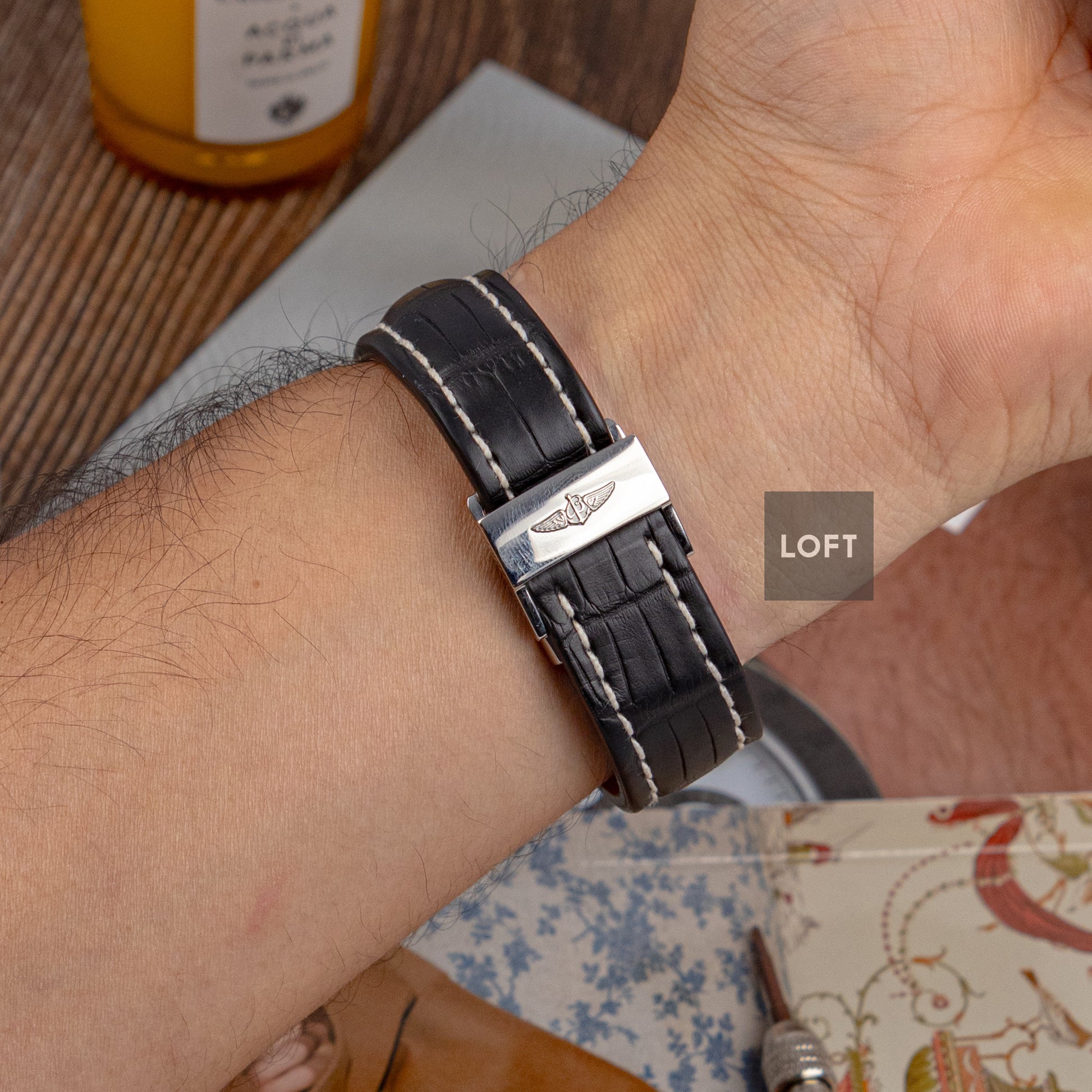 Breitling Galactic Chronometer Black Dial 44mm