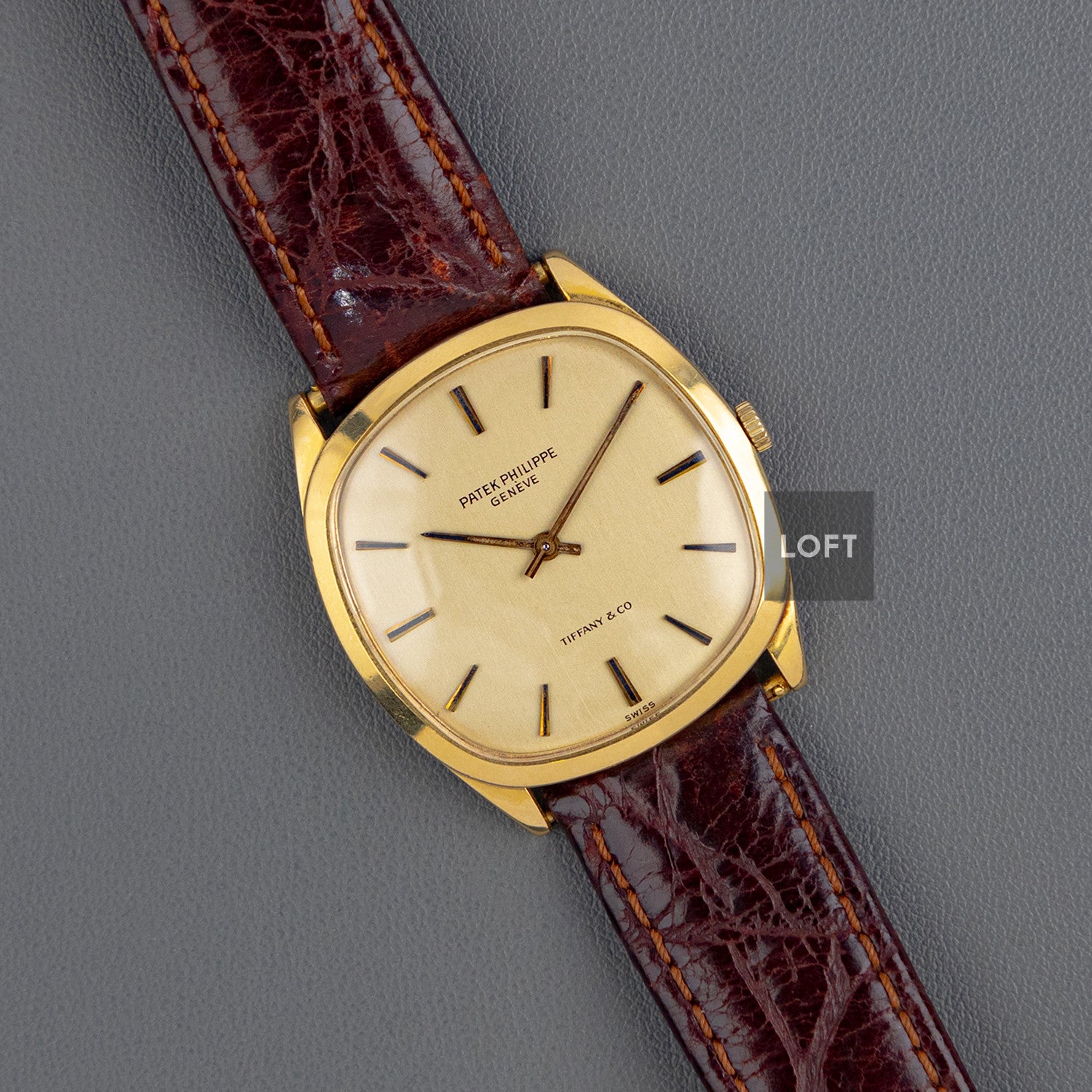 Patek Philippe Golden Ellipse 3544 Gold Vintage 33mm
