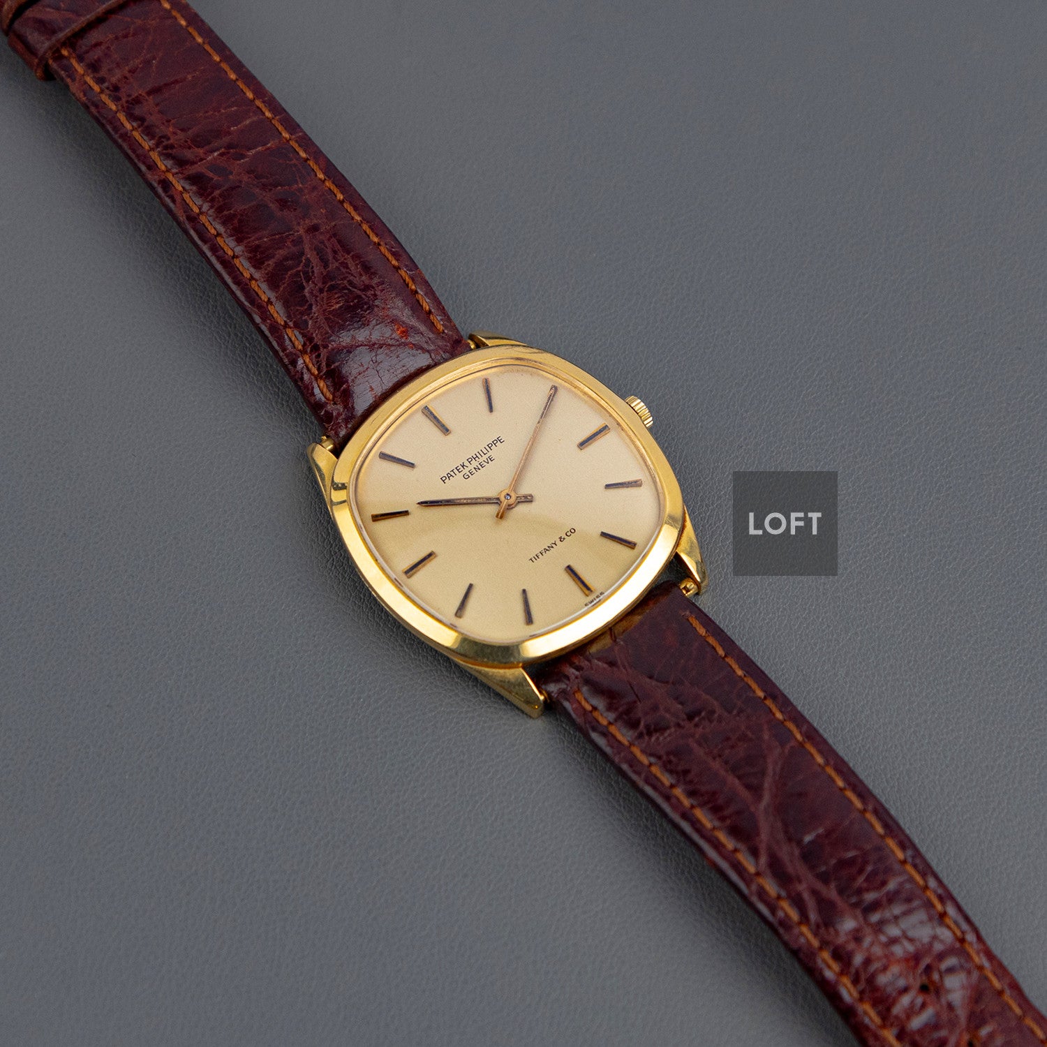 Patek Philippe Golden Ellipse 3544 Gold Vintage 33mm