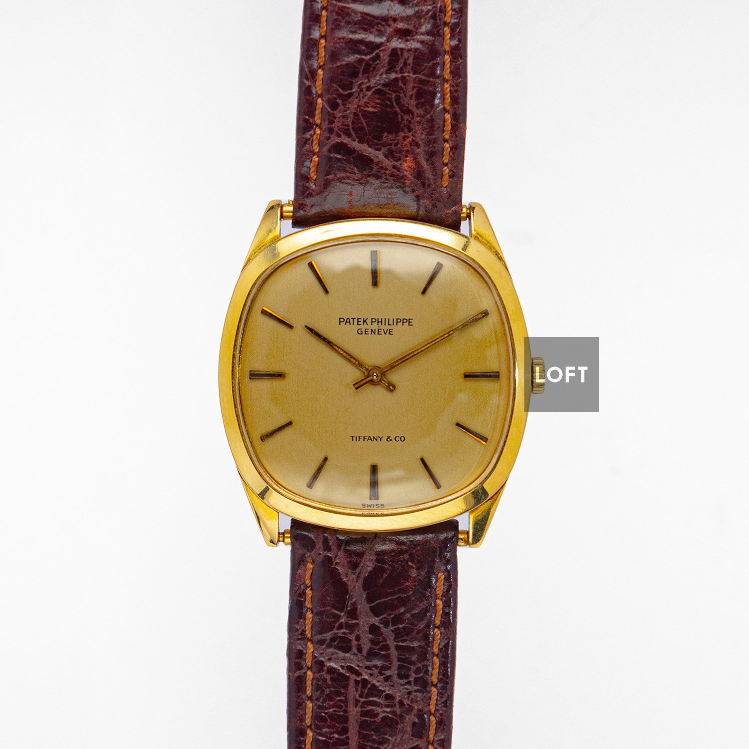 Patek Philippe Golden Ellipse 3544 Gold Vintage 33mm