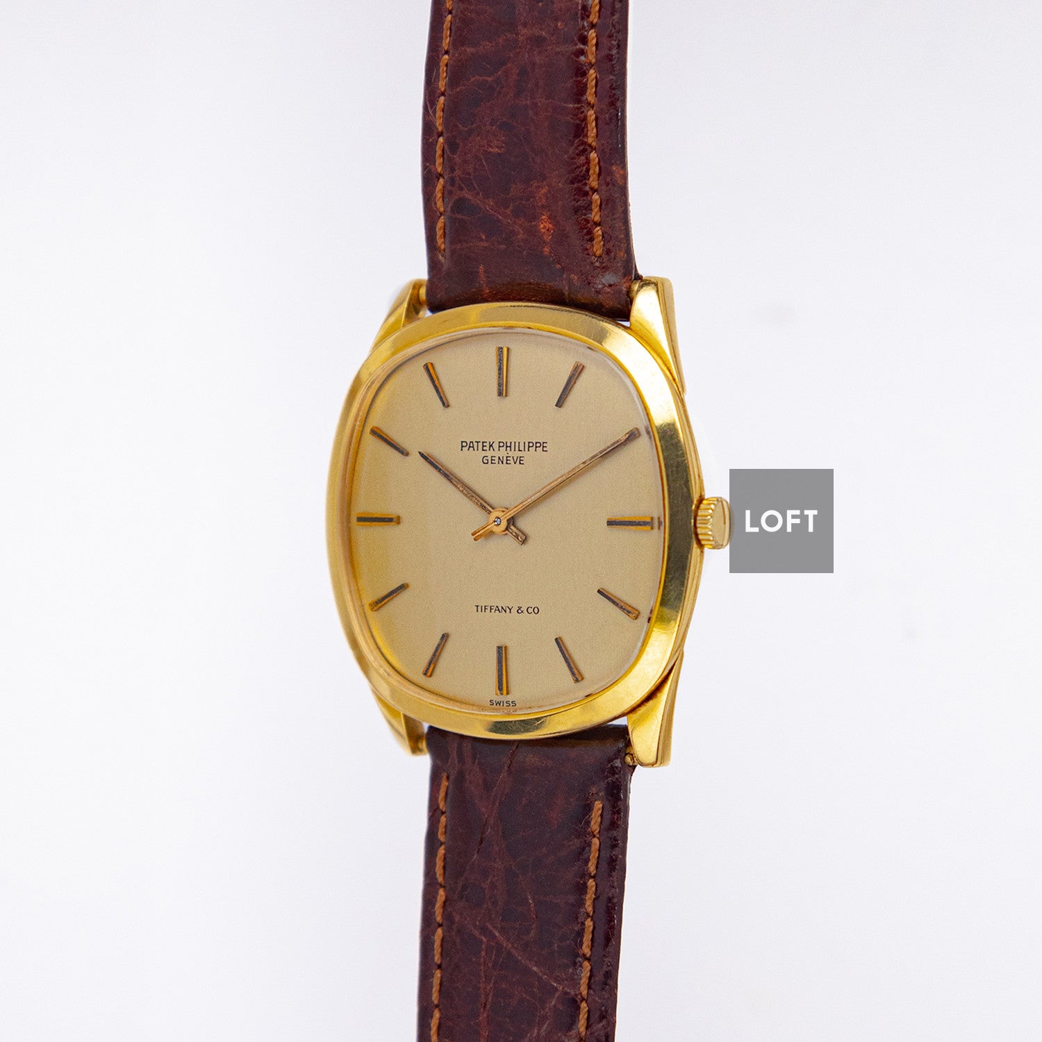 Patek Philippe Golden Ellipse 3544 Gold Vintage 33mm