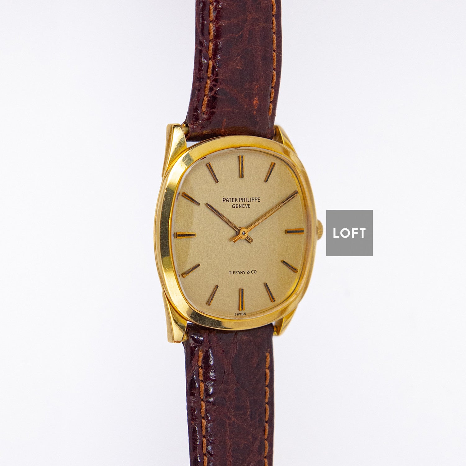 Patek Philippe Golden Ellipse 3544 Gold Vintage 33mm