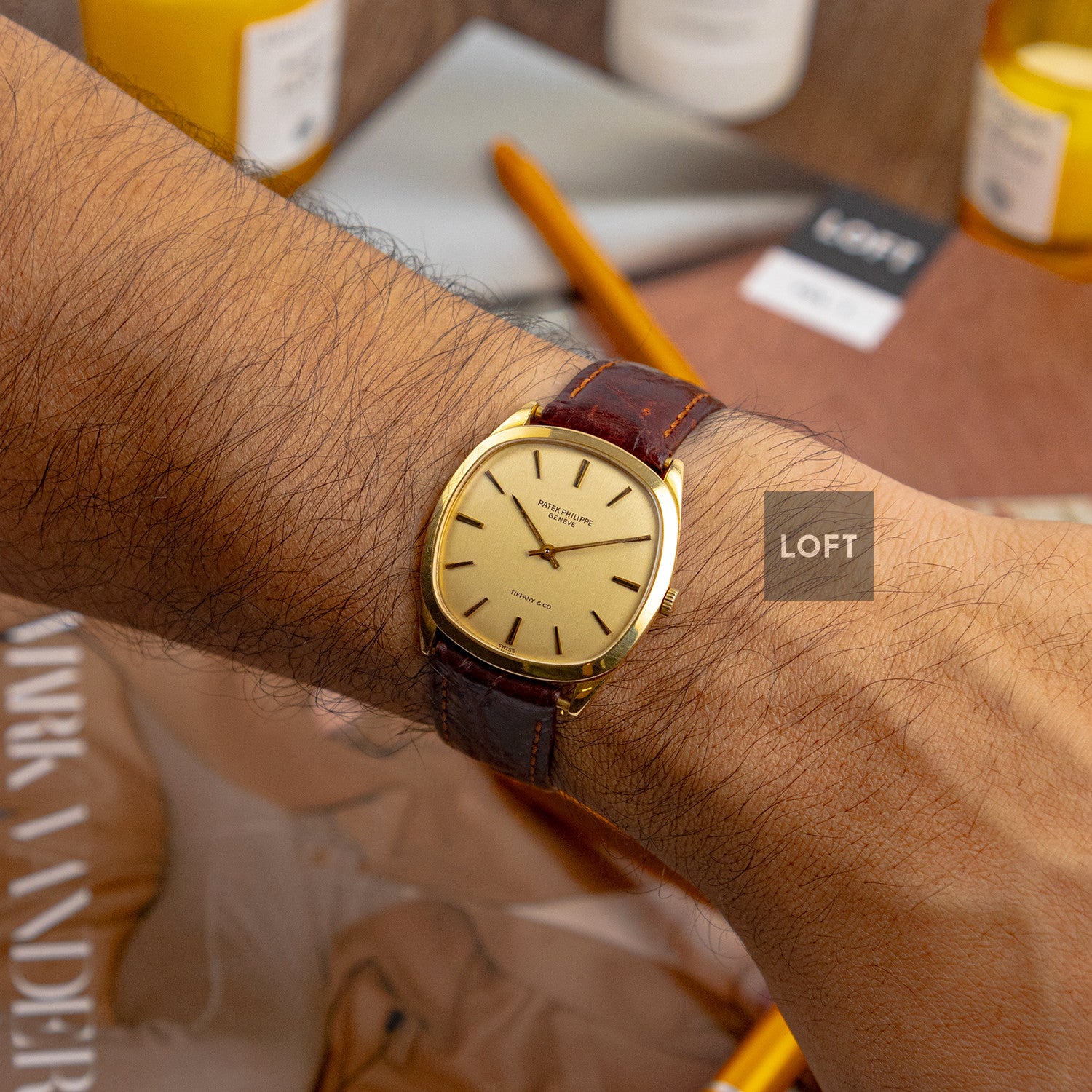 Patek Philippe Golden Ellipse 3544 Gold Vintage 33mm