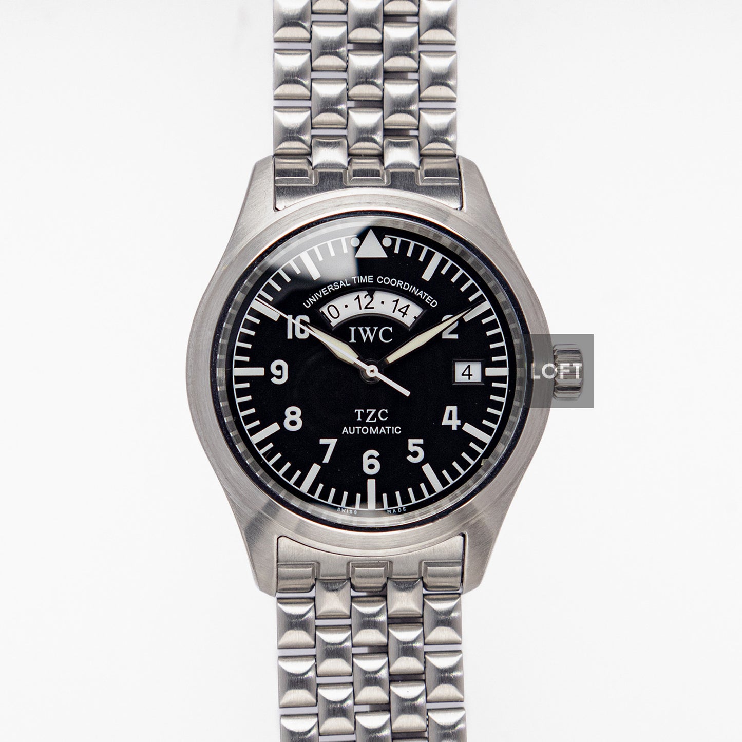 IWC Pilot's Watch Spitfire UTC Black Dial 39mm