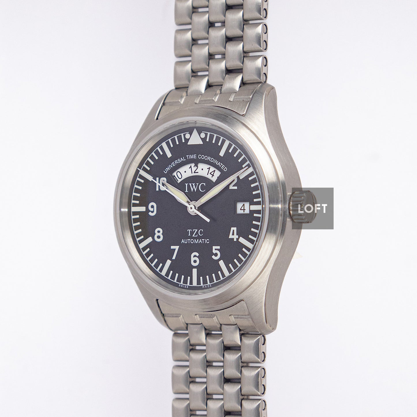 IWC Pilot's Watch Spitfire UTC Black Dial 39mm