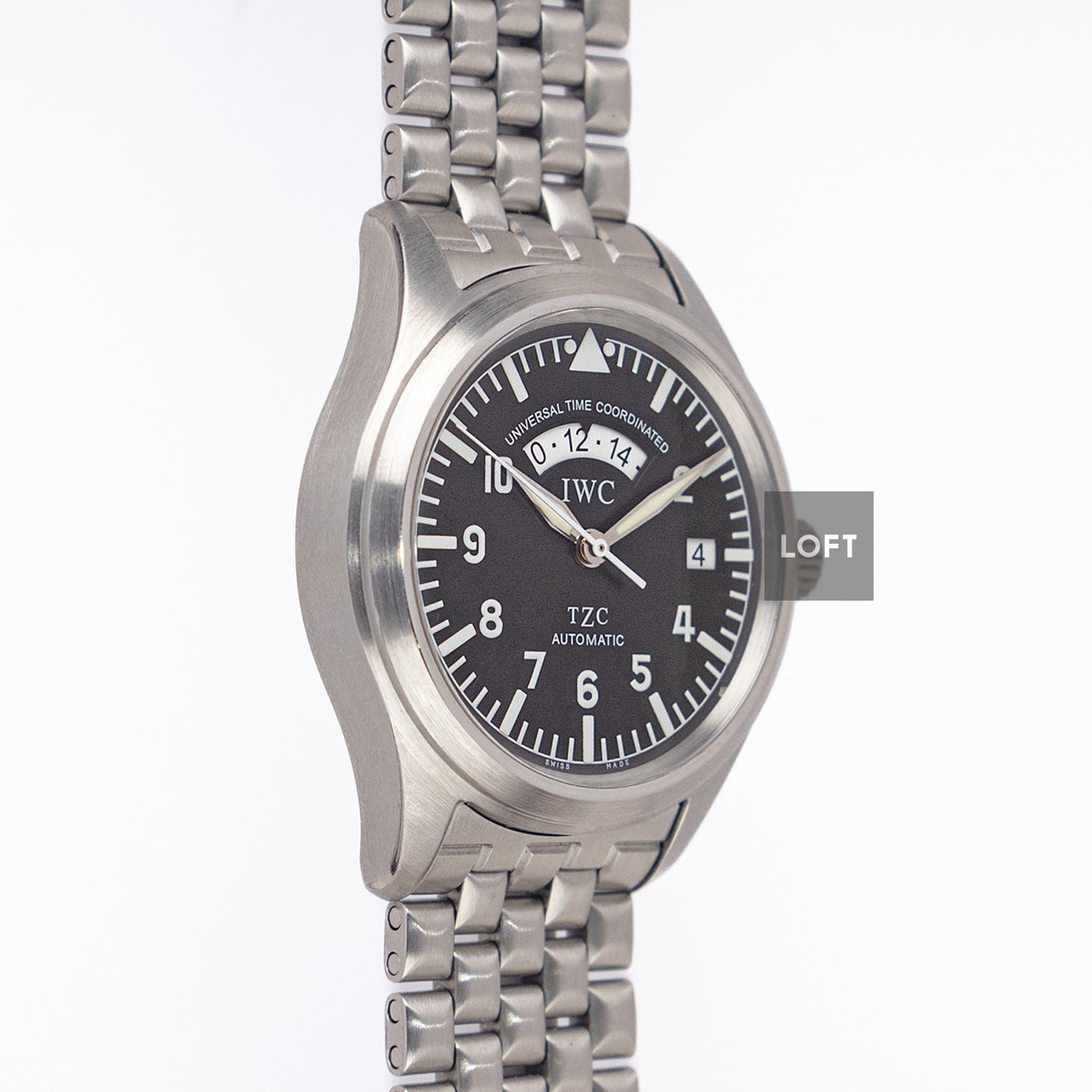 IWC Pilot's Watch Spitfire UTC Black Dial 39mm