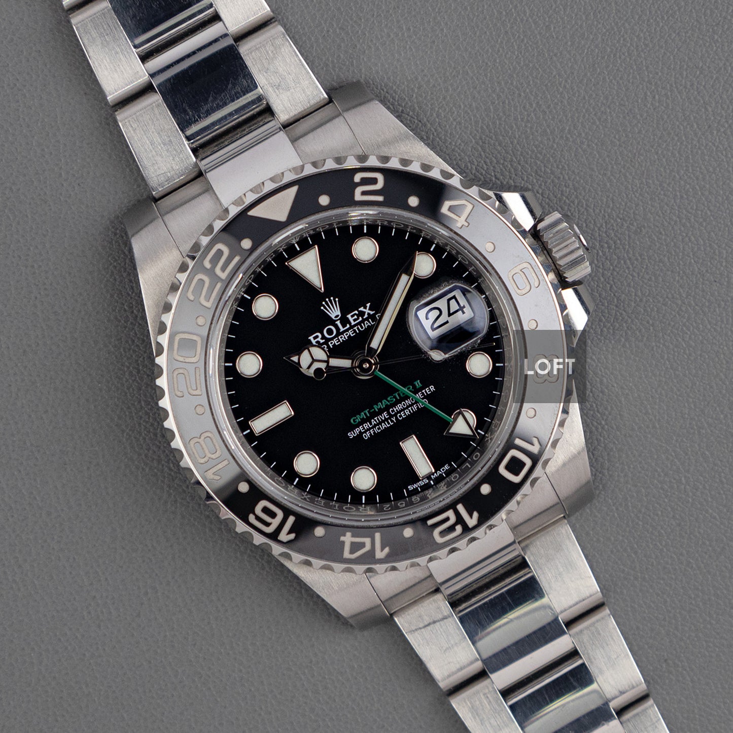 Rolex GMT-Master II 116710LN Black 40mm