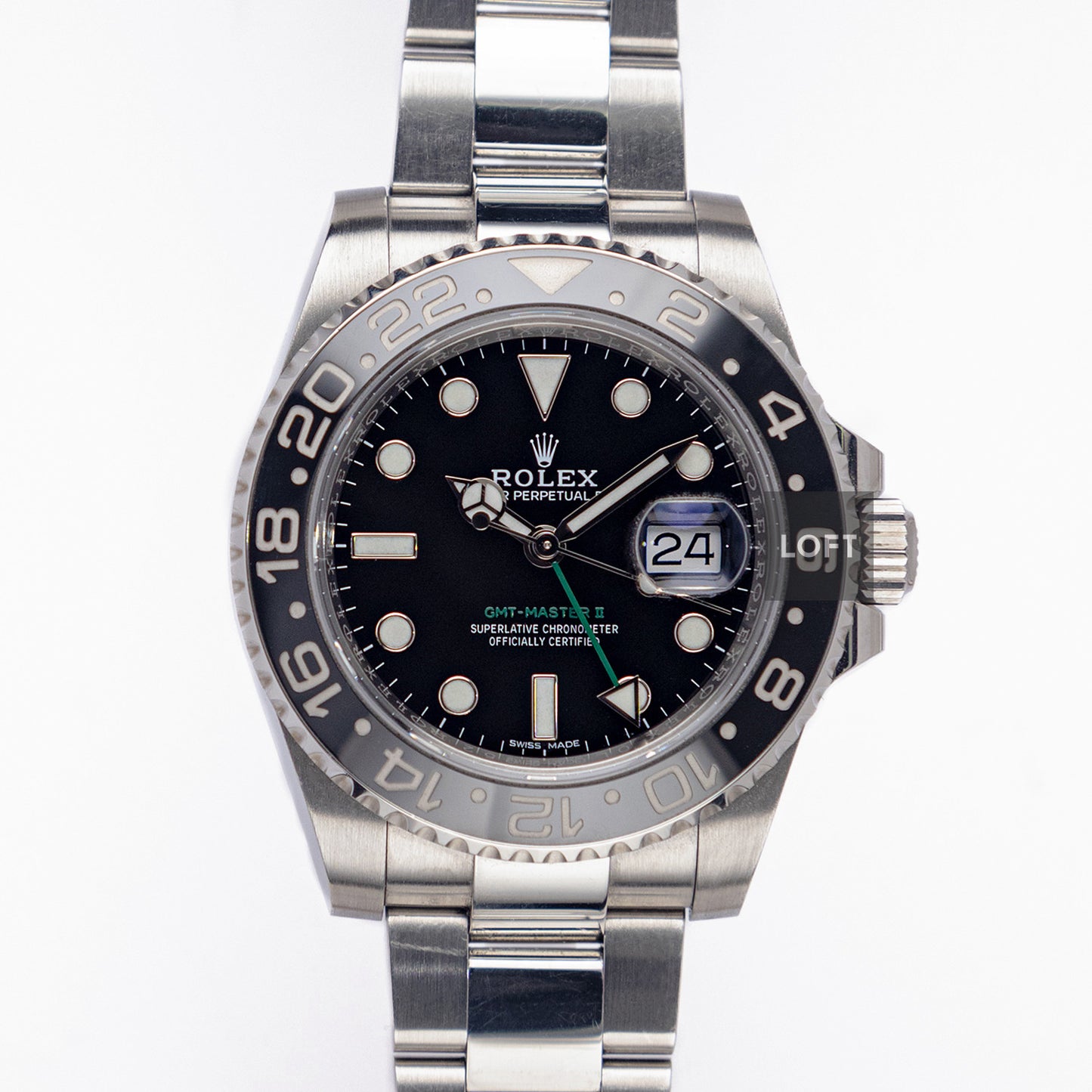 Rolex GMT-Master II 116710LN Black 40mm