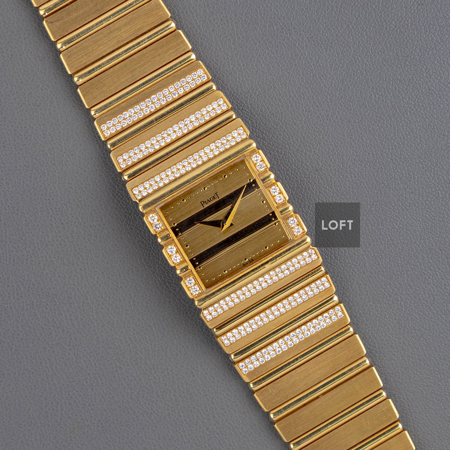 Piaget Polo 7131 Quartz Yellow Gold Diamonds 25mm