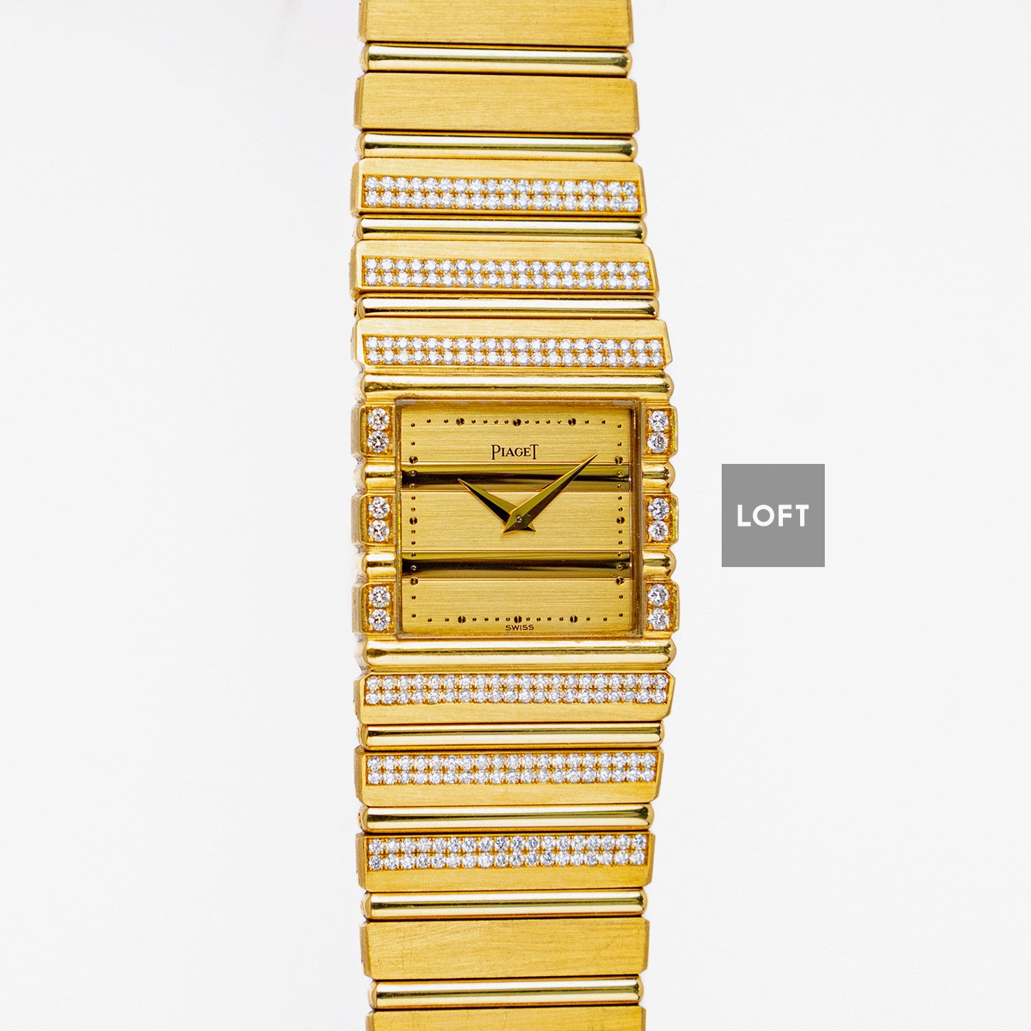 Piaget Polo 7131 Quartz Yellow Gold Diamonds 25mm