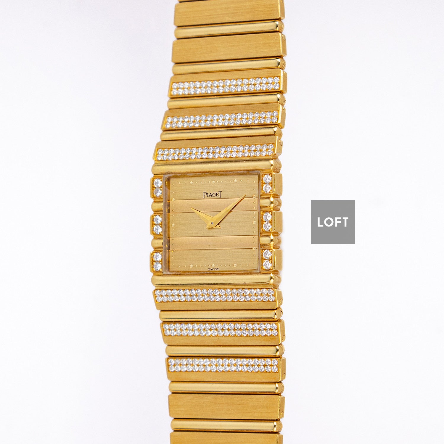 Piaget Polo 7131 Quartz Yellow Gold Diamonds 25mm