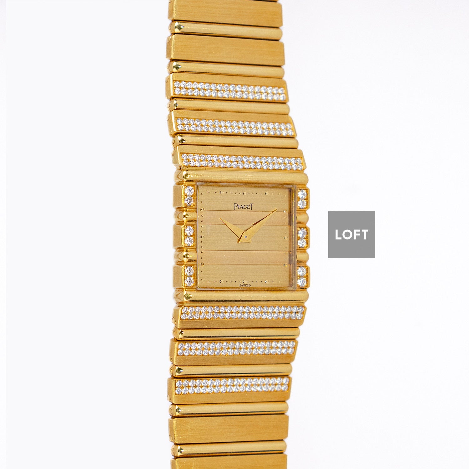 Piaget Polo 7131 Quartz Yellow Gold Diamonds 25mm