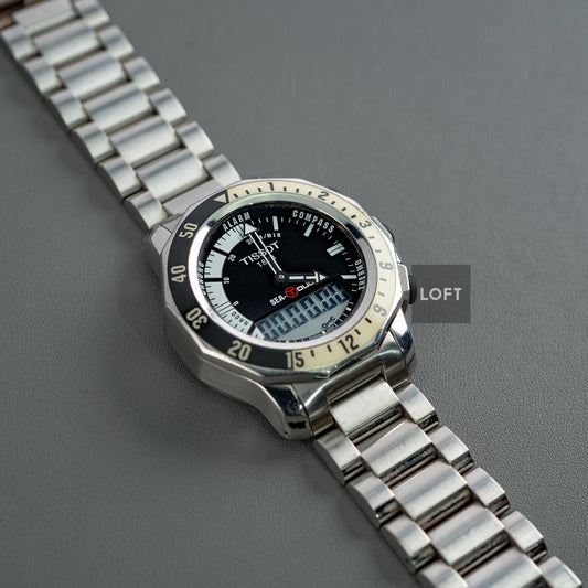 Tissot Sea-Touch Meters Black Ana-Digi 44.4mm