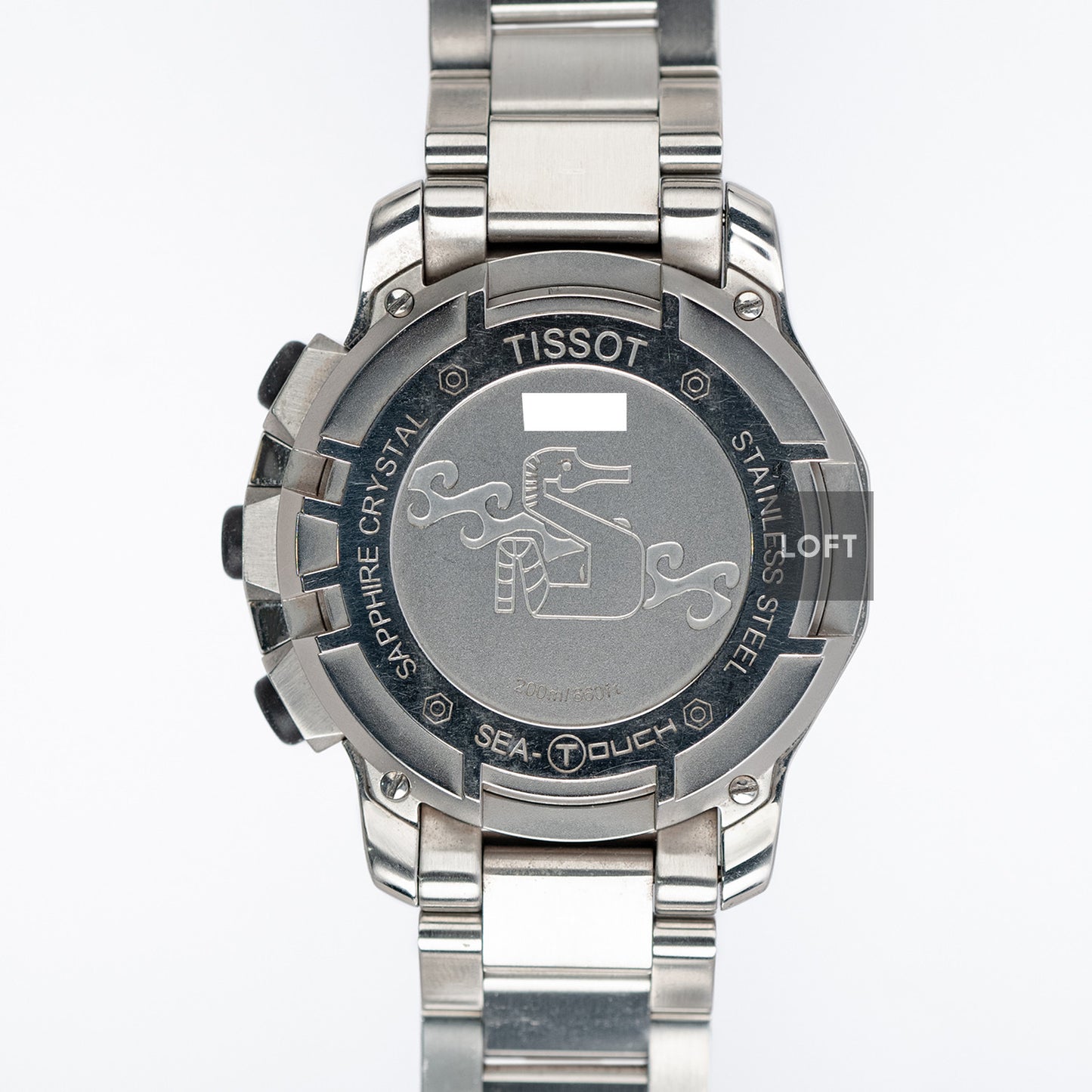 Tissot Sea-Touch Meters Black Ana-Digi 44.4mm