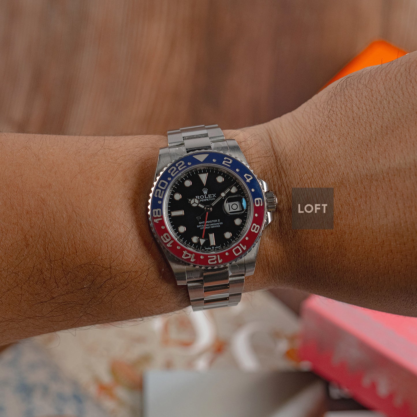 Rolex GMT-Master II Pepsi Ceramic Oyster 40mm