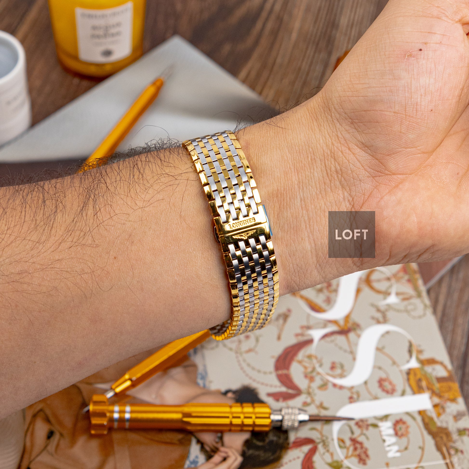 Longines La Grande Classique Quartz Yellow PVD Gold 37mm