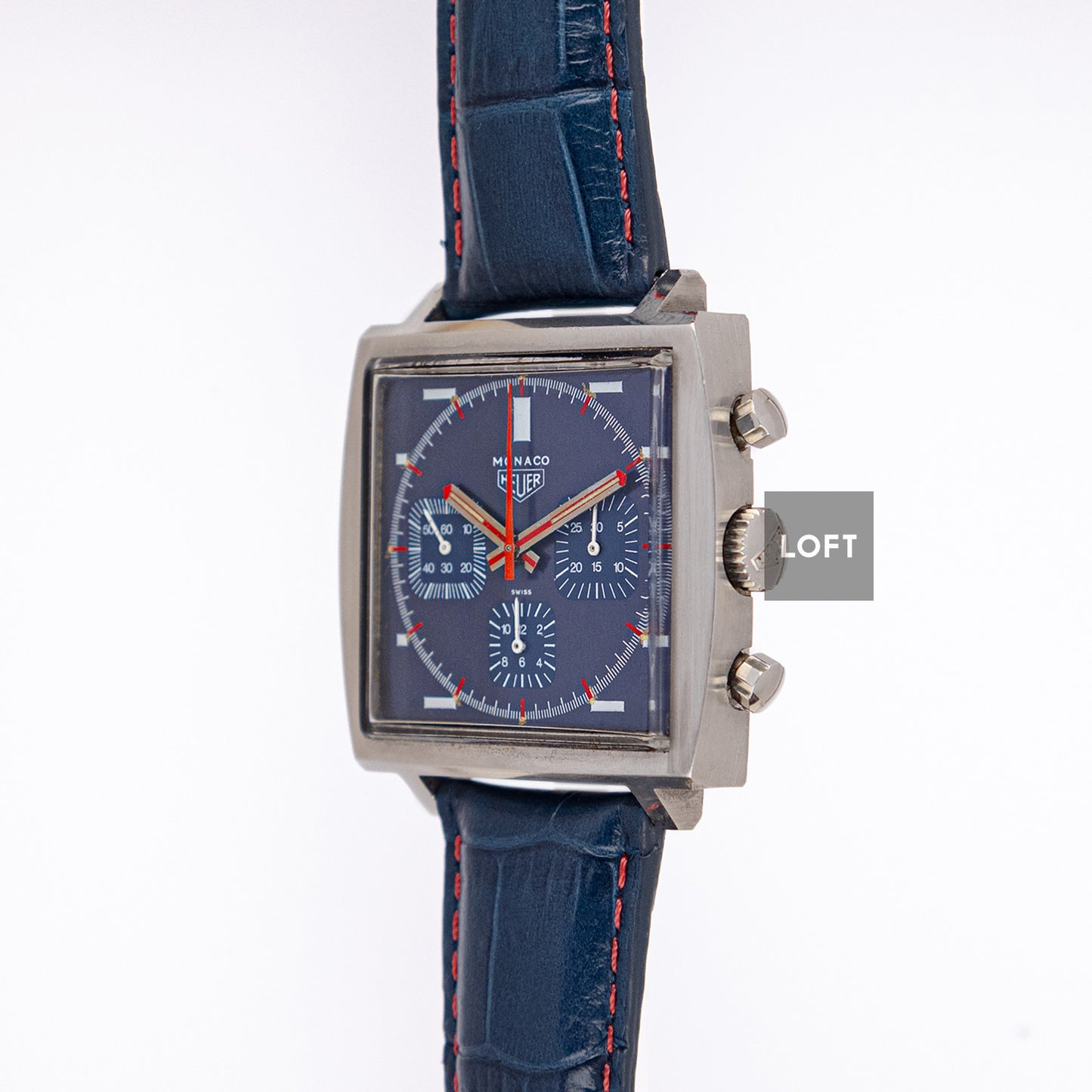 Heuer Monaco 73633 Chronograph Vintage 38mm