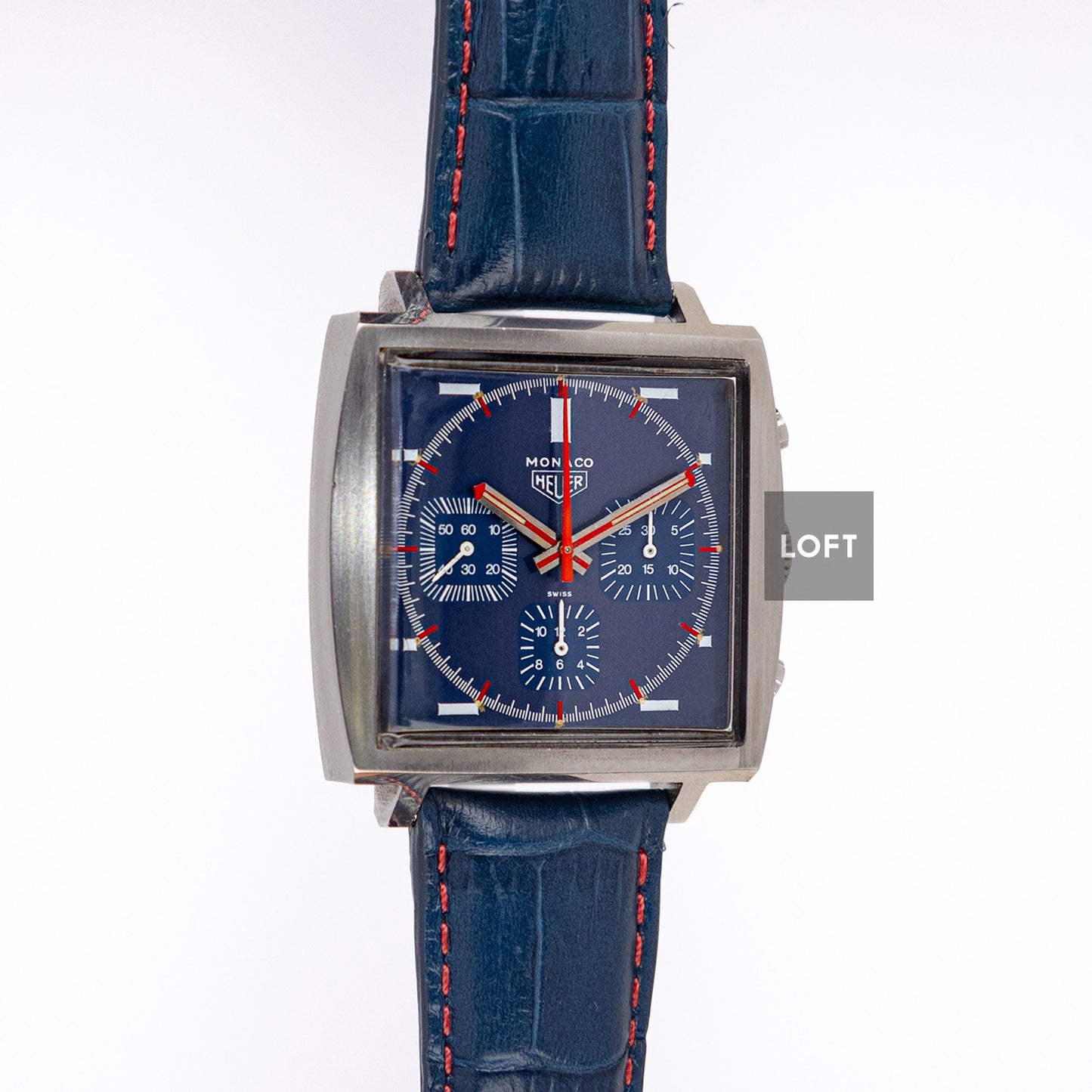 Heuer Monaco 73633 Chronograph Vintage 38mm