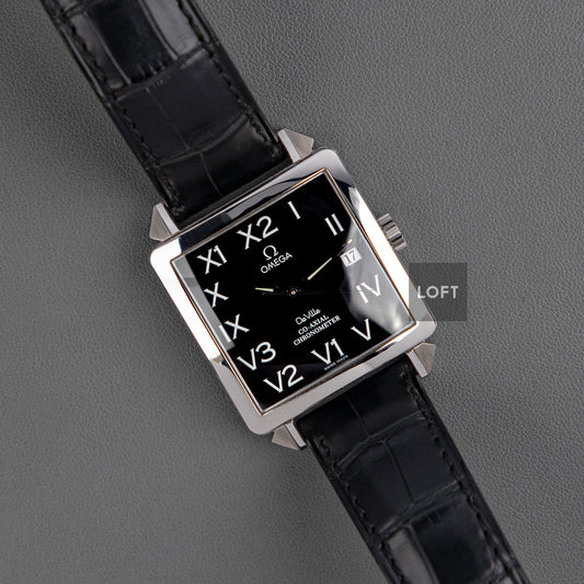 Omega De Ville Byzantium Co-Axial Black Dial 33.4mm