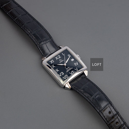 Omega De Ville Byzantium Co-Axial Black Dial 33.4mm