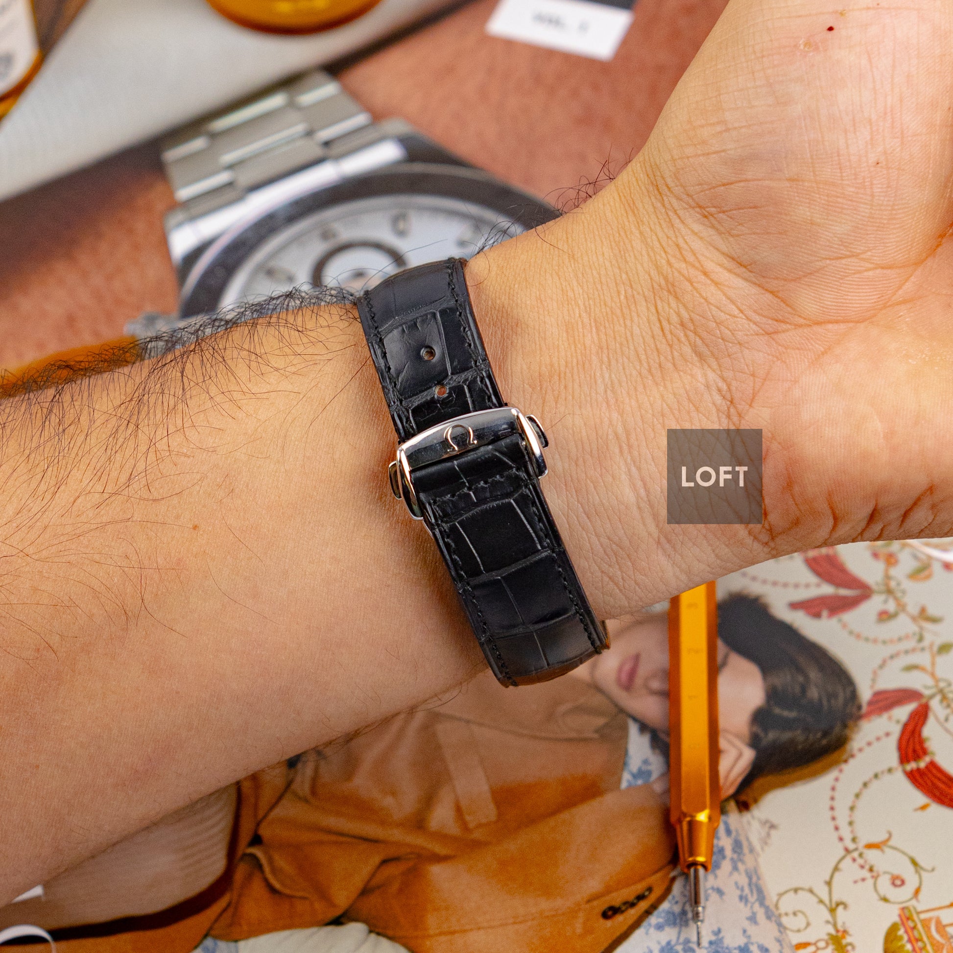 Omega De Ville Byzantium Co-Axial Black Dial 33.4mm