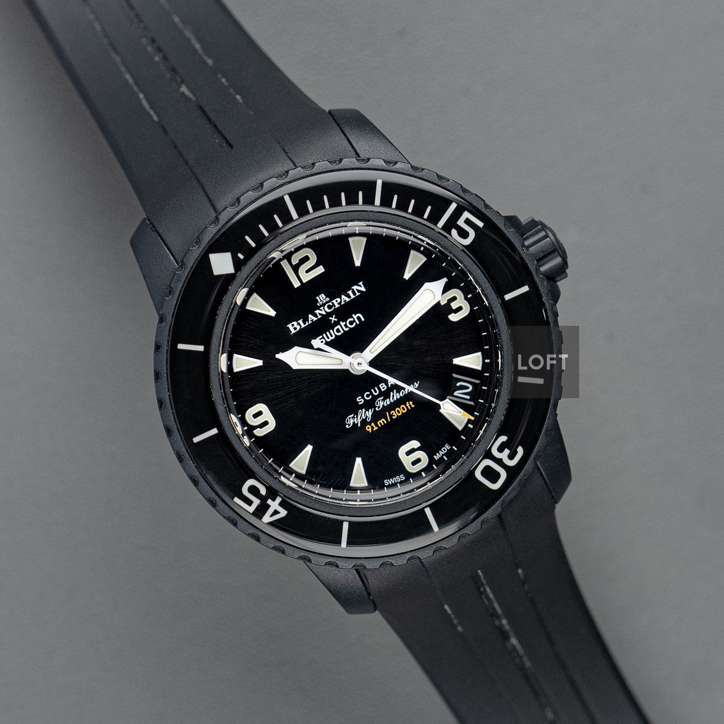Swatch Bioceramic Scuba Fifty Fathoms Ocean of Storms 42.3mm