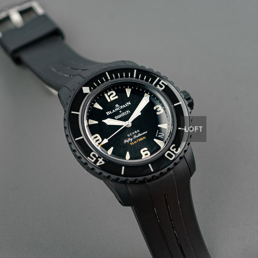 Swatch Bioceramic Scuba Fifty Fathoms Ocean of Storms 42.3mm