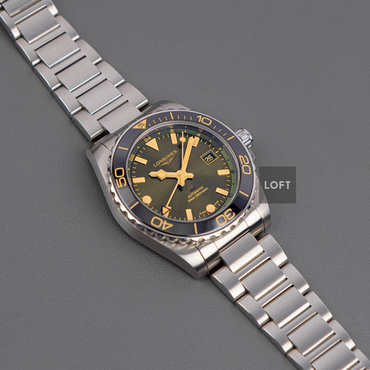 Longines HydroConquest GMT Automatic Green 41mm