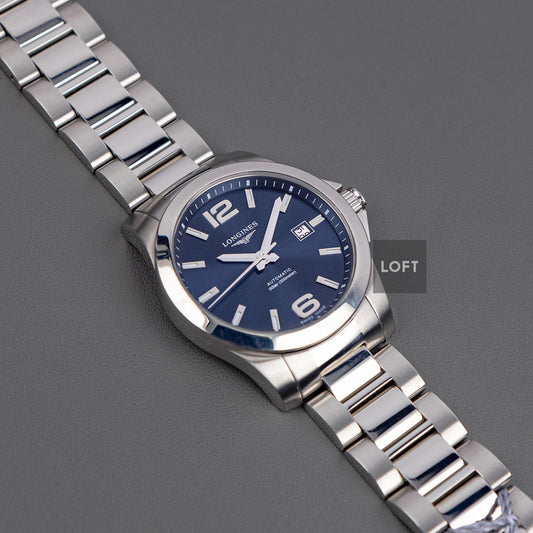 Longines Conquest Date Automatic Blue Dial 41mm