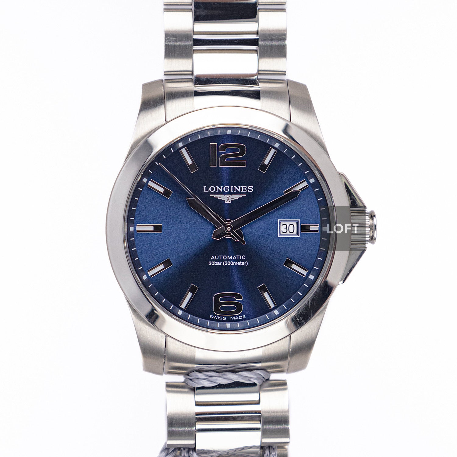 Longines Conquest Date Automatic Blue Dial 41mm