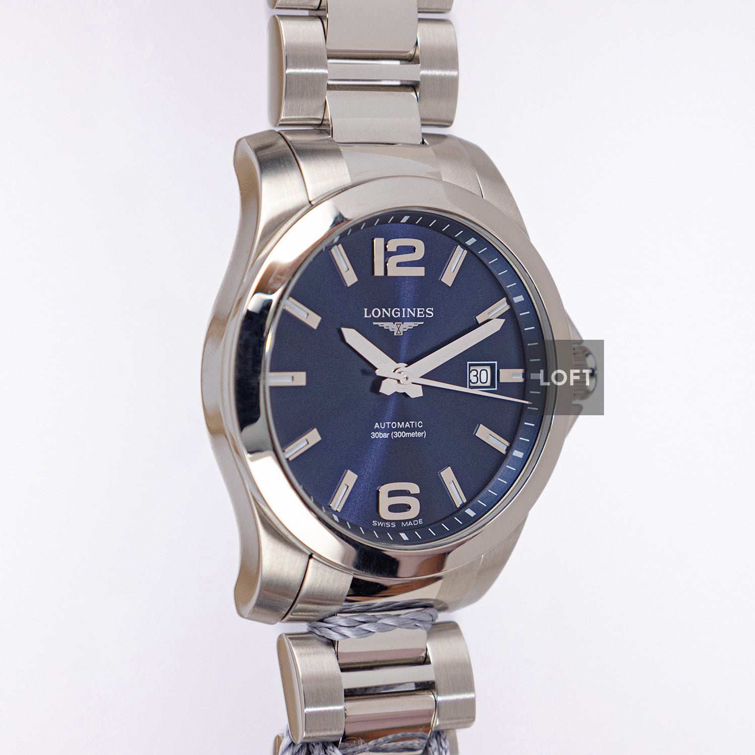 Longines Conquest Date Automatic Blue Dial 41mm