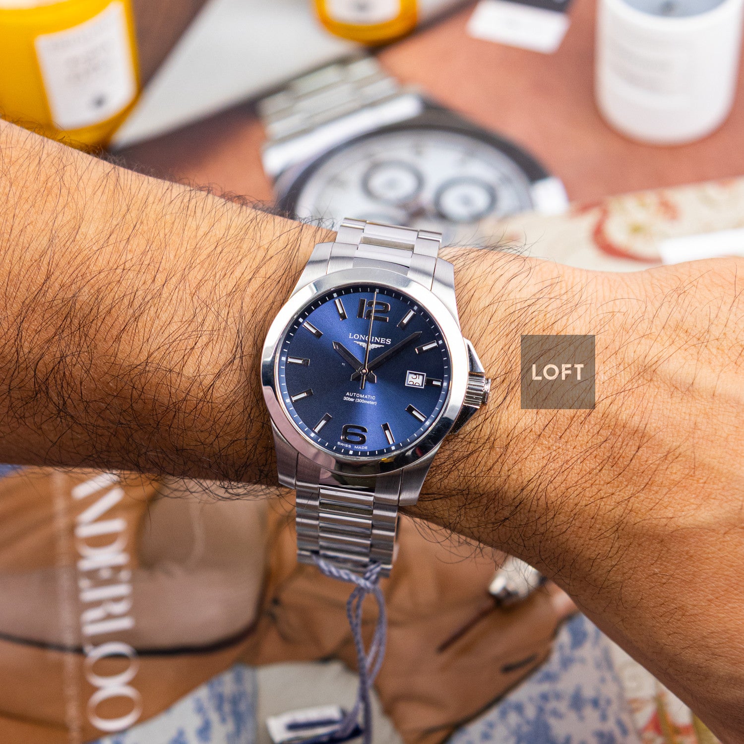 Longines Conquest Date Automatic Blue Dial 41mm