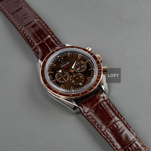 Omega Speedmaster Broad Arrow Steel/Red Gold 42mm