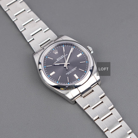 Rolex Oyster Perpetual 114300 Dark Rhodium 39mm
