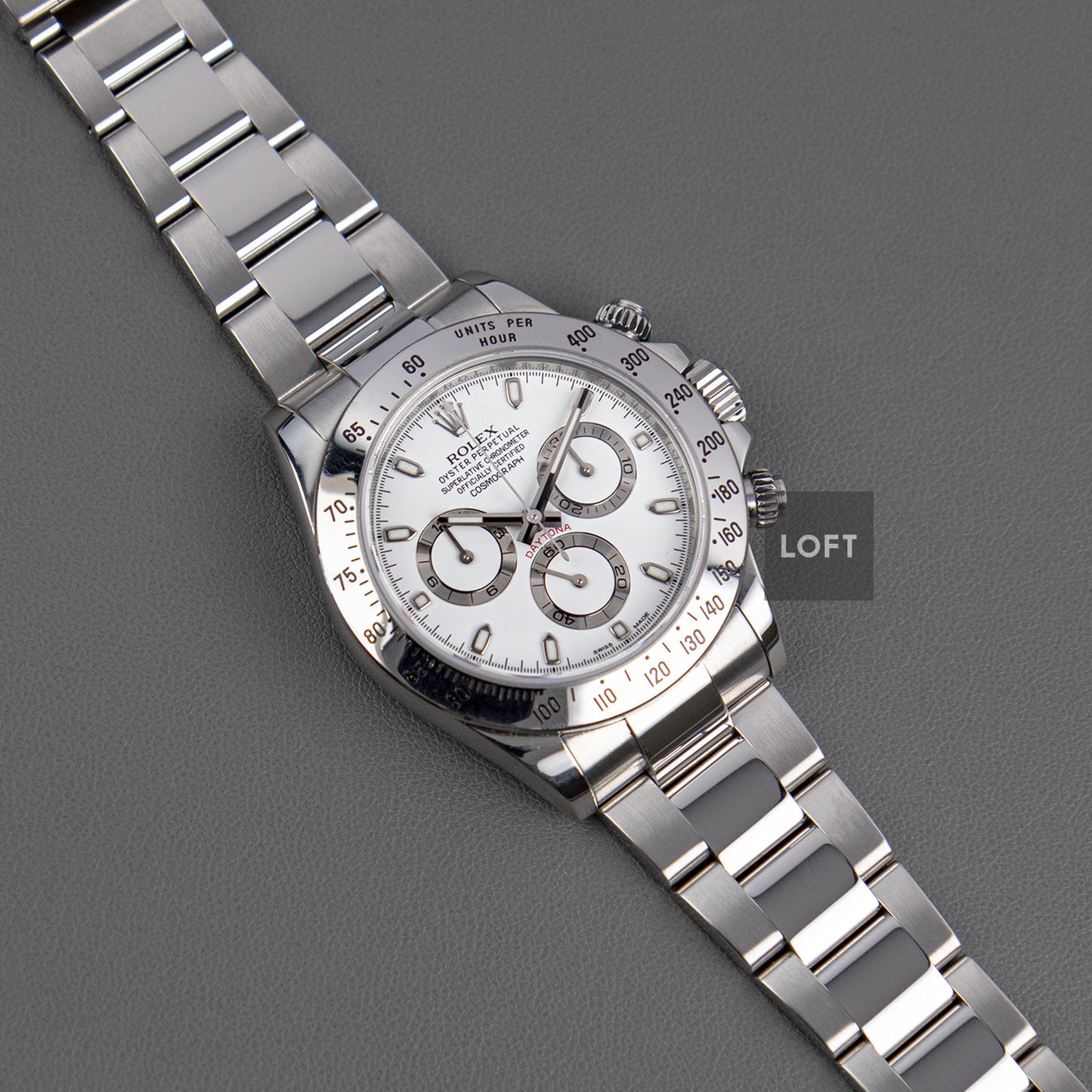 Rolex Cosmograph Daytona 116520 White Dial 40mm